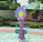 ओईएम एक्वा पार्क उपकरण पानी के खेल खिलौने मनोरंजन वाटर पार्क स्प्लैश पैड फूल पानी छिड़काव