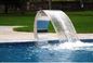 स्विमिंग पूल स्टेनलेस स्टील स्पा मालिश उपकरण झरना स्प्रे फव्वारा