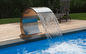 स्विमिंग पूल स्टेनलेस स्टील स्पा मालिश उपकरण झरना स्प्रे फव्वारा