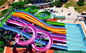 OEM मनोरंजन वाटर पार्क बच्चे खेल का मैदान सवारी फाइबरग्लास पूल स्लाइड
