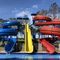 10 मिमी मोटाई कांच फाइबर वाटरस्लाइड्स बच्चे पानी पार्क खेल का मैदान खेल का घर
