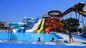 ओईएम बच्चे आउटडोर मनोरंजन स्विमिंग पूल सवारी फाइबरग्लास वाटर स्लाइड