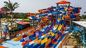 ओईएम आउटडोर बच्चों के खेल पार्क खेल का मैदान उपकरण विशाल जल स्लाइड