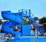 OEM 3.3 मीटर फाइबरग्लास वाटर पार्क स्विमिंग पूल स्लाइड - नीला