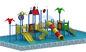 बच्चों के खेल का मैदान स्विंग स्लाइड शीसे रेशा आउटडोर स्विंग सेट पानी की स्लाइड