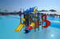 कस्टम खेल का मैदान जल स्लाइड पूल एलएलडीपीई धातु जल स्लाइड फीका प्रतिरोधी