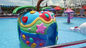 बच्चों के लिए एप्पल स्विमिंग पूल फव्वारे और झरने वाटर हाउस फाइबरग्लास