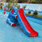 हाथी के आकार का मिनी पूल स्लाइड आउटडोर वाणिज्यिक स्विमिंग पूल स्लाइड अनुकूलित