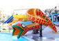 बच्चों के लिए आउटडोर कोबरा मिनी पूल स्लाइड फाइबरग्लास स्विमिंग पूल वाटर गेम