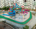 बच्चों के लिए आवासीय खेल का मैदान जल स्लाइड एक्वा पार्क फाइबरग्लास जल गृह