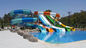बिक्री के लिए मनोरंजन एक्वा पार्क पूल खिलौने पानी स्प्रे खेल खेल उपकरण खेल का मैदान स्लाइड