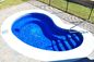 घर के उपयोग के लिए OEM आउटडोर फ्री स्टैंडिंग ग्लास फाइबर में ग्राउंड स्विमिंग पूल