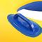 पीला डबल inflatable स्विमिंग रिंग पूल वयस्क पानी पार्क खेल खेलने के लिए फ्लोट