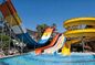 ओईएम बच्चे मनोरंजन वाटर पार्क सवारी स्विमिंग पूल फाइबरग्लास स्लाइड