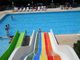 ओडीएम वाटर एक्वा पार्क सुविधाएं वाणिज्यिक पूल बच्चे पानी खेल स्लाइड