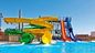 ओडीएम मनोरंजन पार्क सुविधाएं आउटडोर खेल का मैदान खेल सेट बच्चों के लिए पानी की स्लाइड