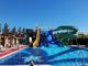 ओडीएम मनोरंजन पार्क सुविधाएं आउटडोर खेल का मैदान खेल सेट बच्चों के लिए पानी की स्लाइड