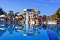 ओडीएम आउटडोर एक्वा वाटर बच्चों पार्क डिजाइन स्विमिंग पूल बच्चों फाइबरग्लास स्लाइड बिक्री के लिए