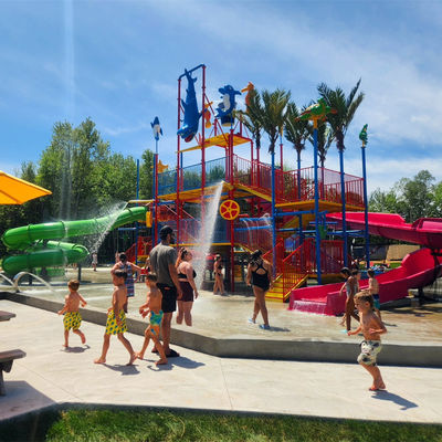 सभी आयु वर्ग के लिए वाणिज्यिक वाटर स्लाइड्स कैम्पिंग साइट्स के लिए होटल रिसॉर्ट्स और विला के लिए वाटर हाउस विभिन्न स्थानों के लिए बहुमुखी मनोरंजन हर आयु वर्ग के लिए