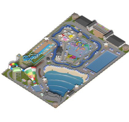 अच्छी कीमत 20000 SQM Aqua Park Design Master Plan Custom Water Theme Park Design for Resorts ऑनलाइन