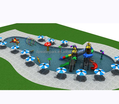 अच्छी कीमत Water Play Equipment Manufacturer Customized 350SQM Children Aqua Park Design for Hotel and Resort ऑनलाइन
