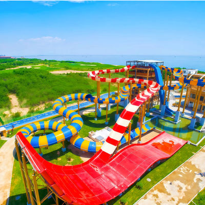 अच्छी कीमत Commercial Fiberglass Shaped Skyward Spiral Tornado Small And Large Water Slide The Best Way To Attract More Customers To Your Water Park ऑनलाइन