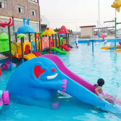 अच्छी कीमत वाटर पार्क, पूल, उथले भूमि जल सुविधाओं के लिए वाटर प्ले उपकरण फाइबरग्लास गैल्वेनाइज्ड स्टील, 1 साल की वारंटी ऑनलाइन