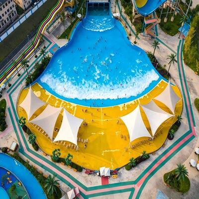 Commercial Wave Pool Water Park Equipment for Resort and Swimming Pool